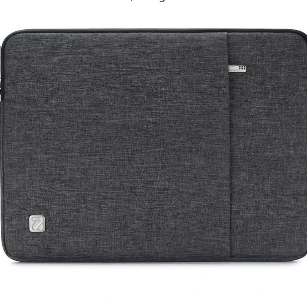 New Laptop Sleeve 13 inch, Gray Laptop Case with Accessory Pocket